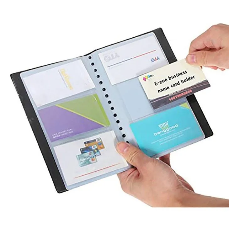 Leather Business Card Organizer