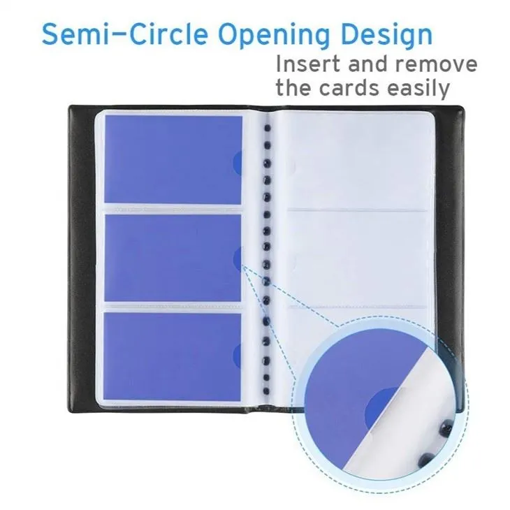 Leather Business Card Organizer