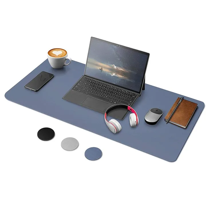 PU Leather Table Desk Mat Mouse Pads PU Leather Table Desk Mat Mouse Pads