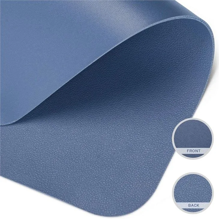 PU Leather Table Desk Mat Mouse Pads PU Leather Table Desk Mat Mouse Pads