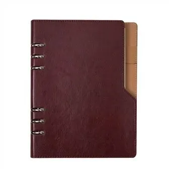 Lær innbinder av hardcover