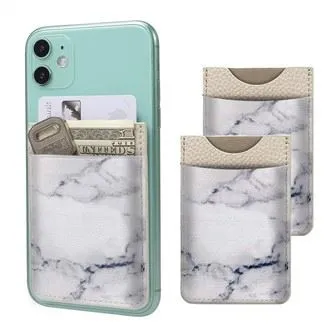 PU-lærveske til mobiltelefon