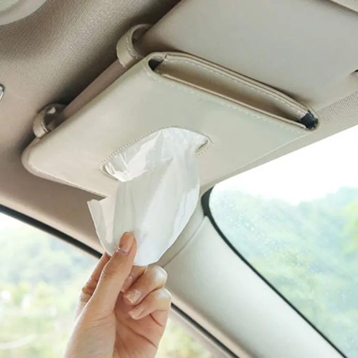 Visor Car Napkin Holder Tissue Case Visor Car Napkin Holder Tissue Case