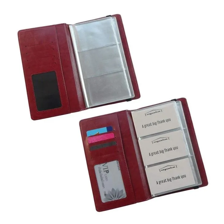 Slip Name Card Book Holder