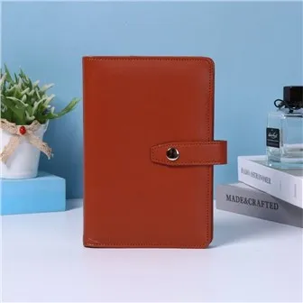 A6 A5 lærperm til notatbokdeksel