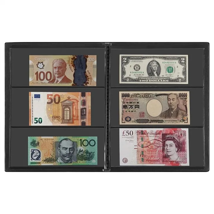 Dollar Bill Holders Currency Album