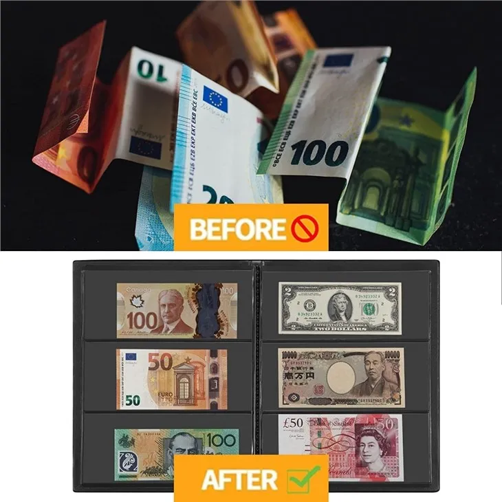 Dollar Bill Holders Currency Album