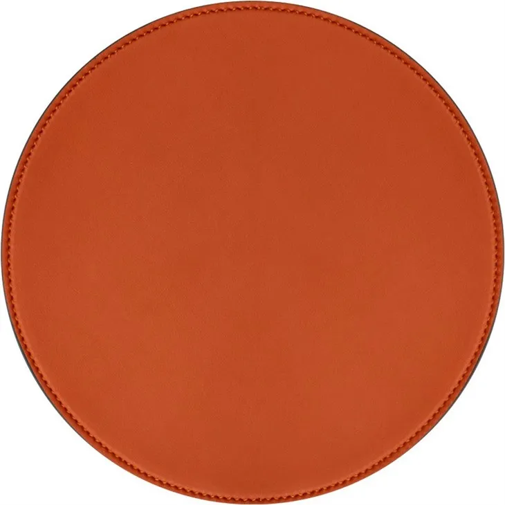 leather placemat