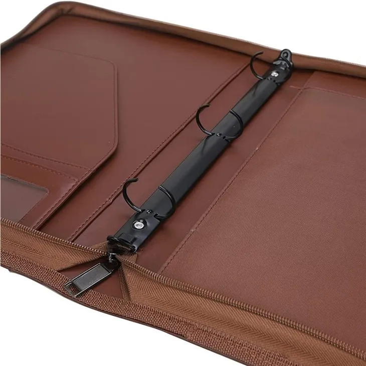 Leather Padfolio Document Organizer
