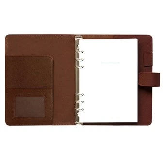Loose Leaf Notebook i skinn
